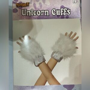 🎃SALE- Unicorn cuffs, Halloween costume accessories, never used, brand new